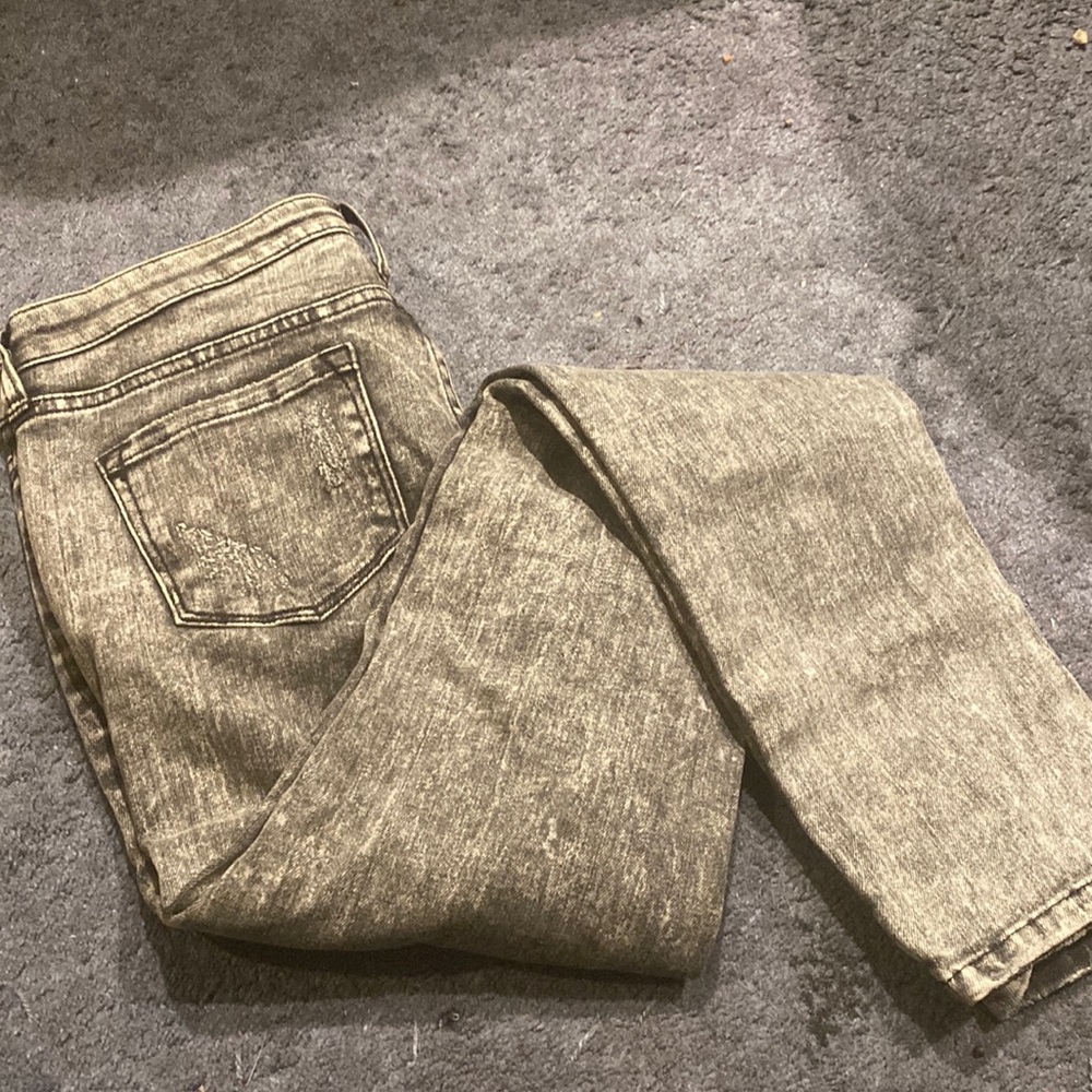 Adore grey distress skinny jeans